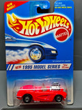 Hot Wheels 1995 mainline 341 58 corvette version bw (CP18)