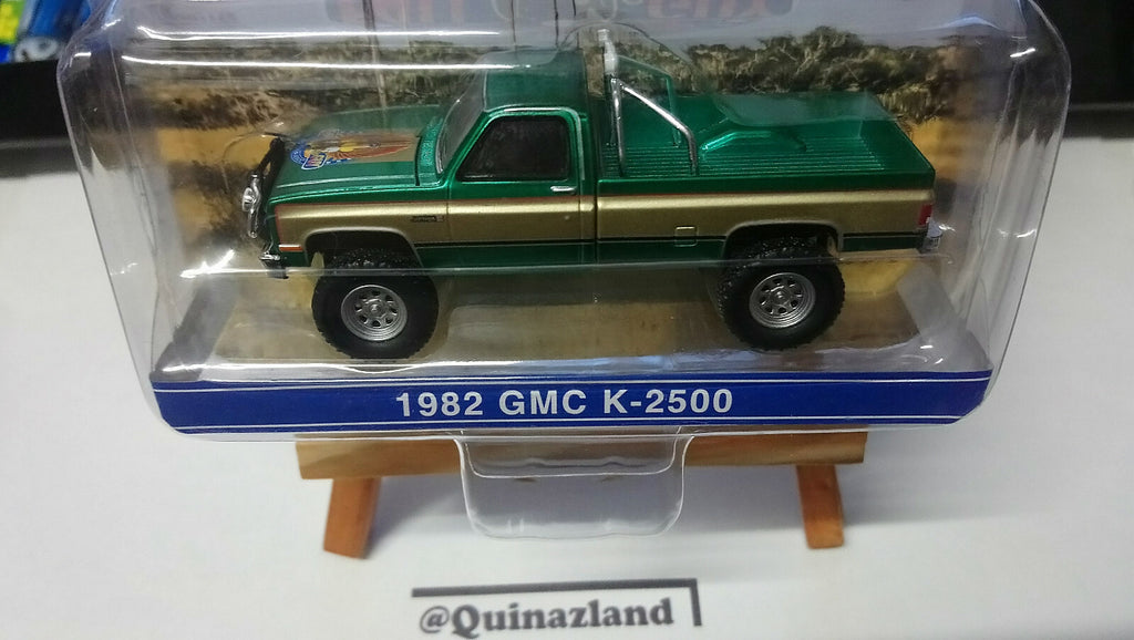 Greenlight Hollywood Fall Guy 1982 Gmc K-2500 Chase green   (NG67)
