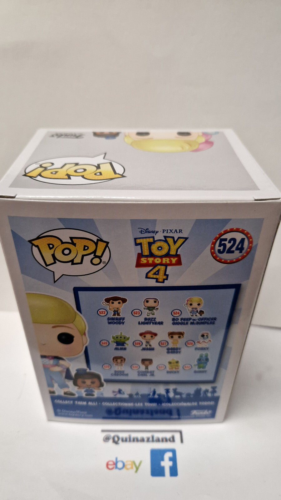 Funko Pop! Toy Story 4 #524 Bo Peep (F10)