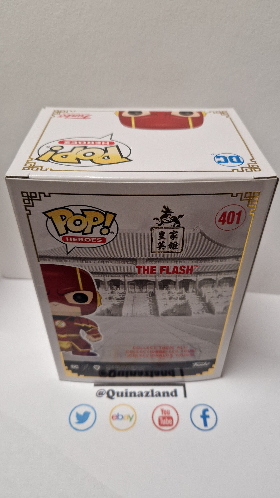 Funko Pop! Dc comics  #401 the flash  (F38)