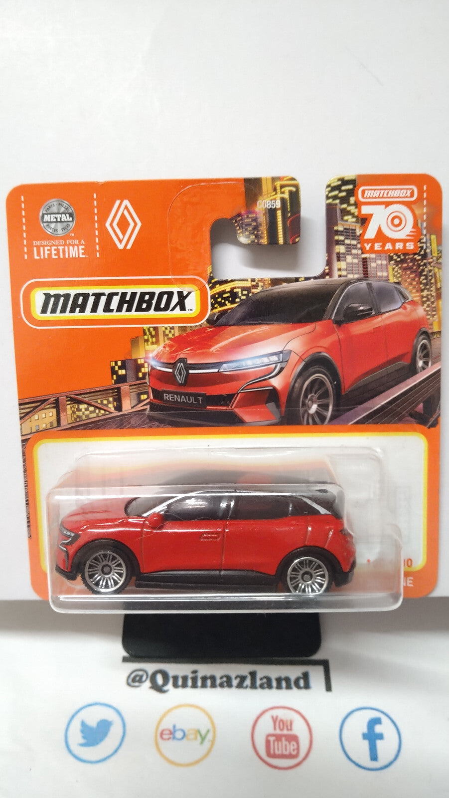 Matchbox 2022 renault megane 2023-100 (NP13)