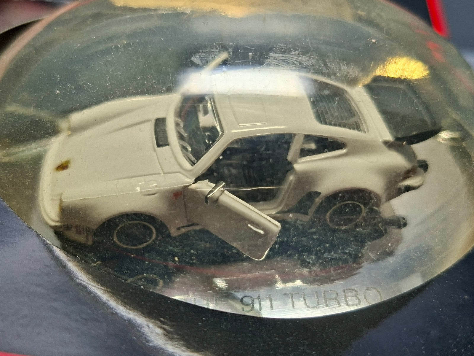 Majorette 1990/93 Série 1000 deluxe Porsche 911 turbo version blanche   (NG29)