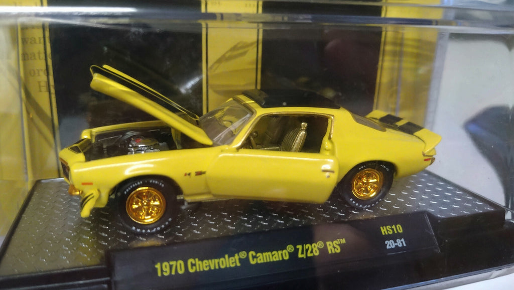M2 Machines Hurst 1970 Chevrolet Camaro Z28 RS Chase 550 piéces  (NG66)