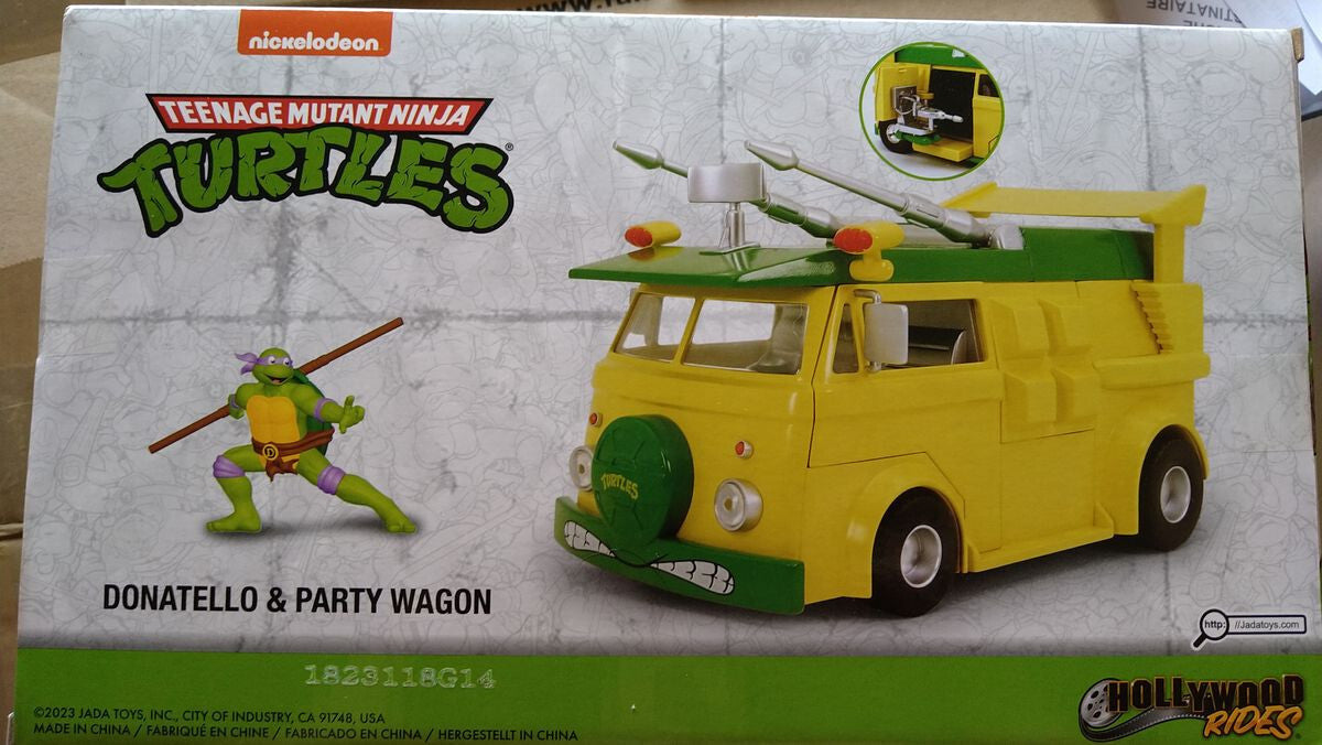 Jada 1/24 LES TORTUES NINJAS - Donatello & Party Wagon (ET)