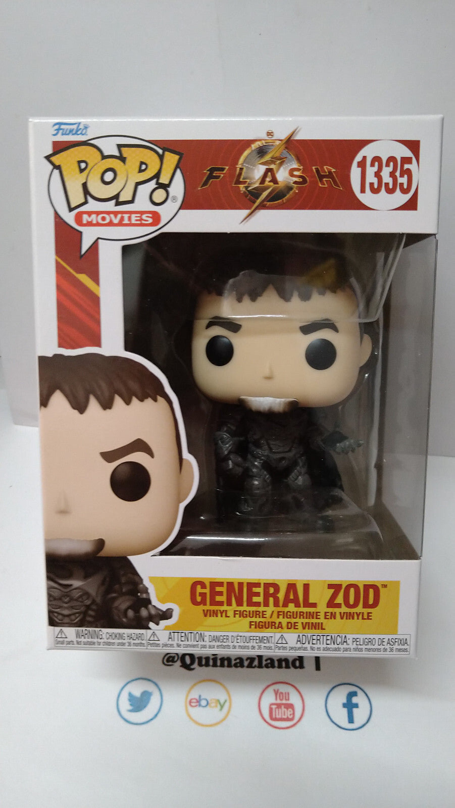 Funko Pop! FLASH MOVIE  N° 1335 General Zod (F5)