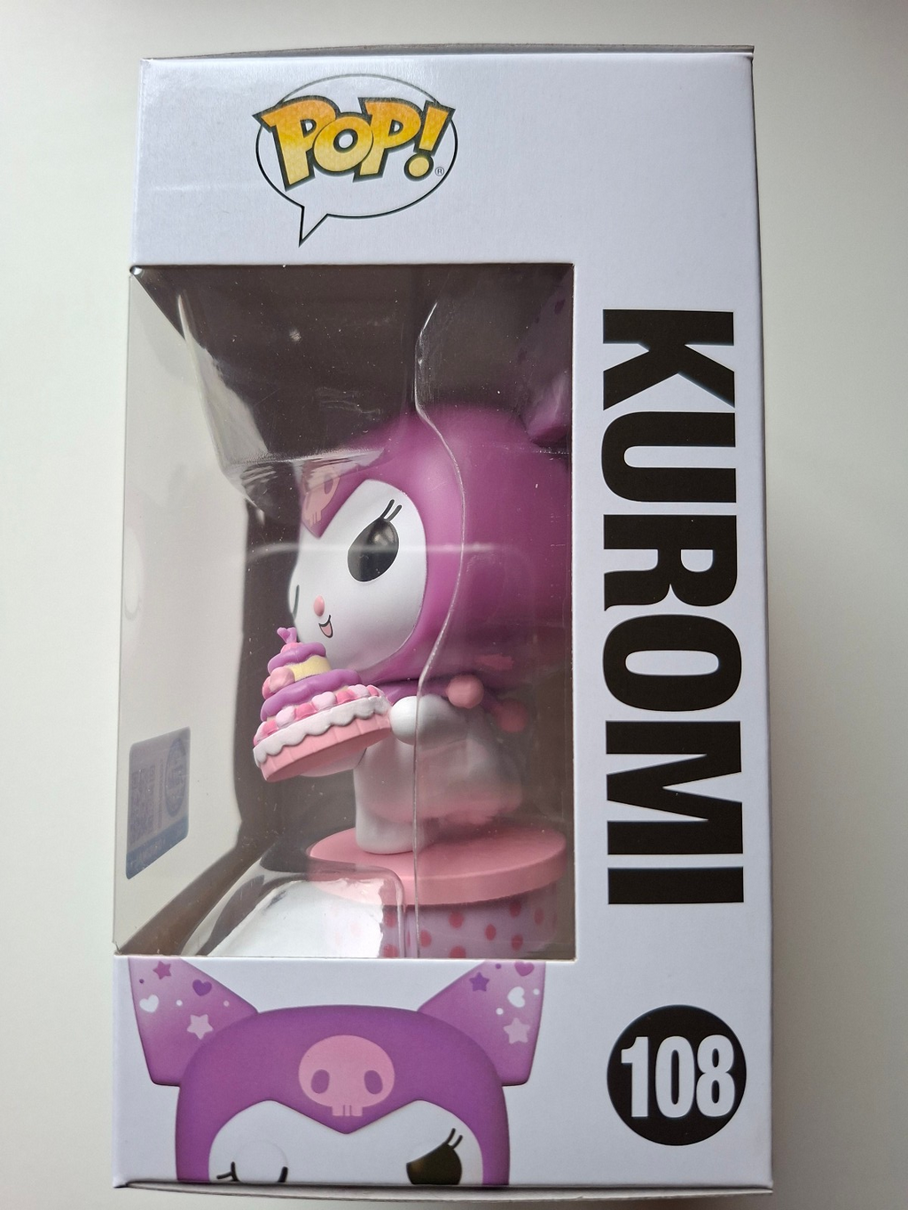 Funko Pop!  Kuromi 20eme Anniversaire POP N° 108 Kuromi avec Cake (F53)