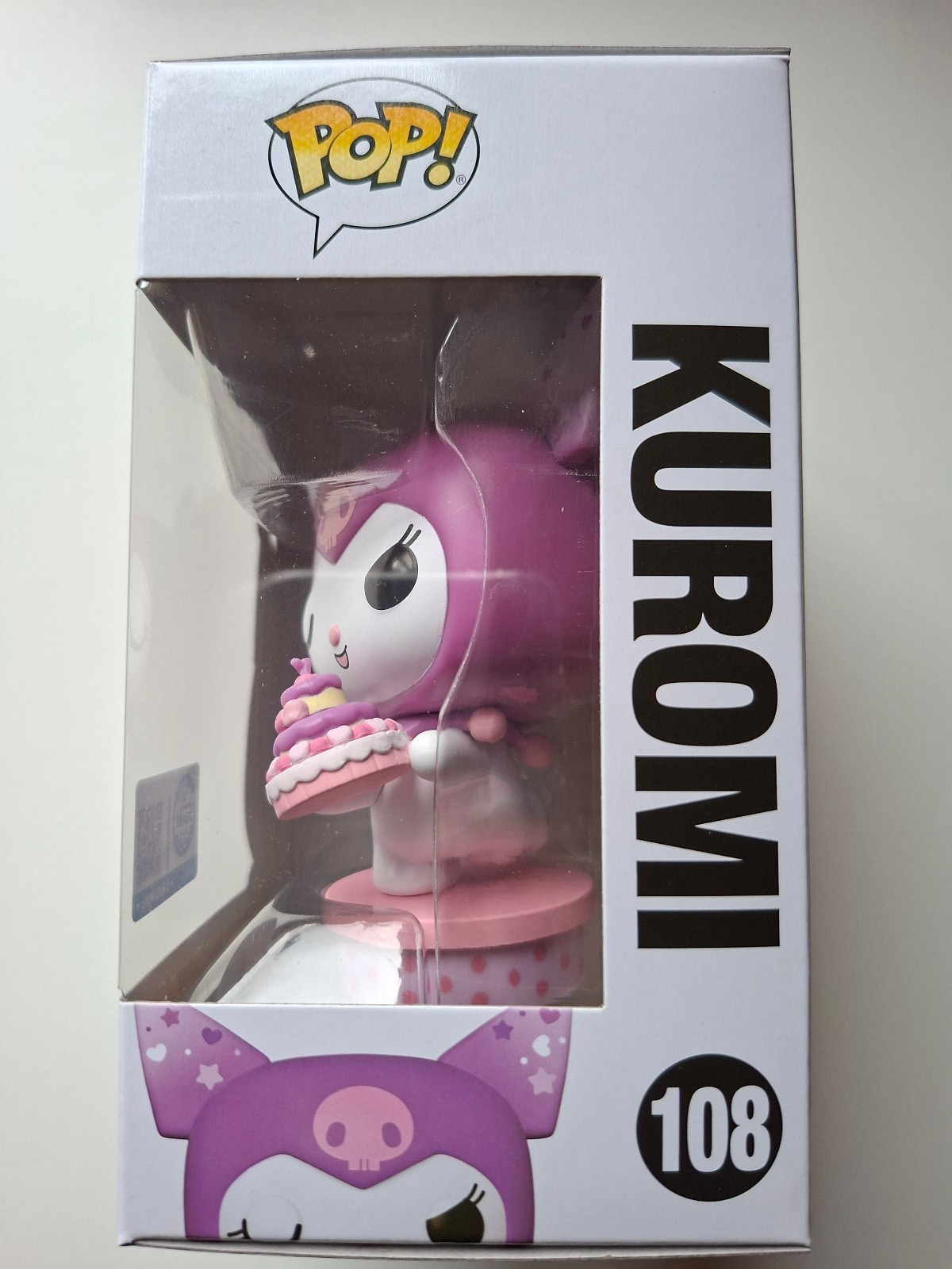 Funko Pop!  Kuromi 20eme Anniversaire POP N° 108 Kuromi avec Cake (F53)