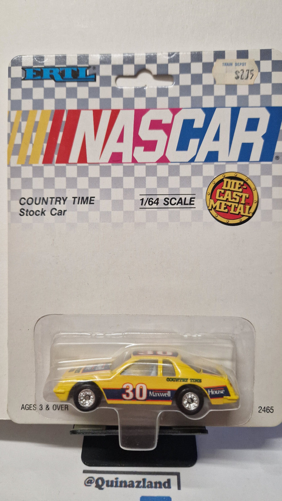 ERTL 1990 Nascar Ford thunderbird country time  (NG81)