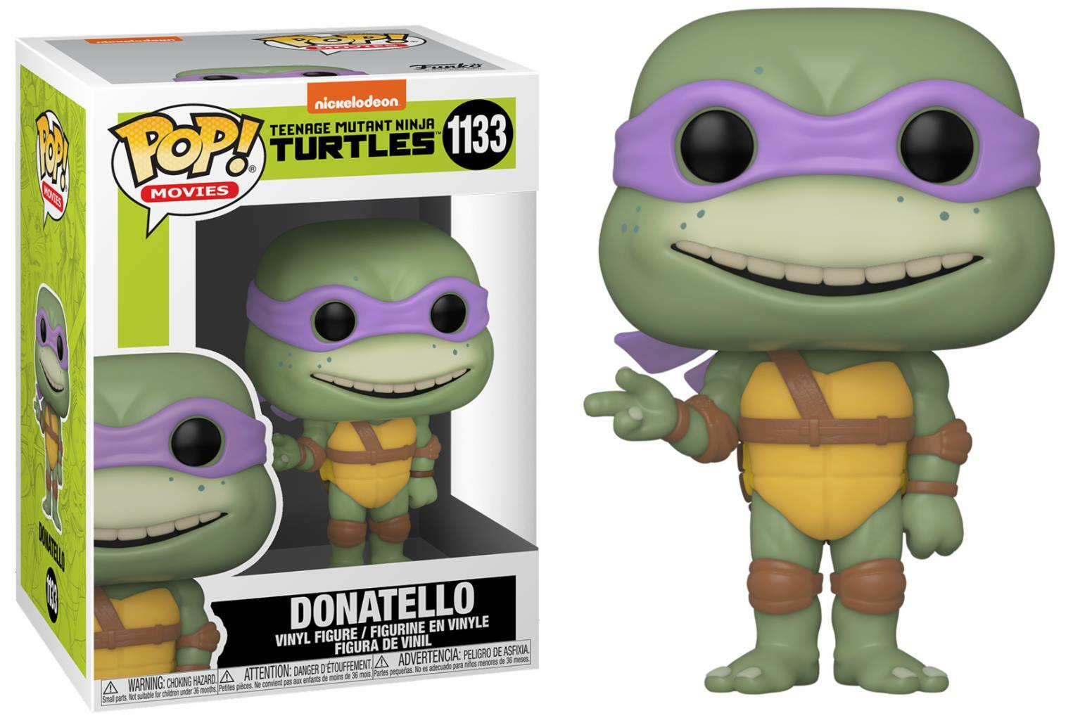 Funko Pop! Nickelodeon teenage mutant Ninja Turtles Donatello #1133 (F14)