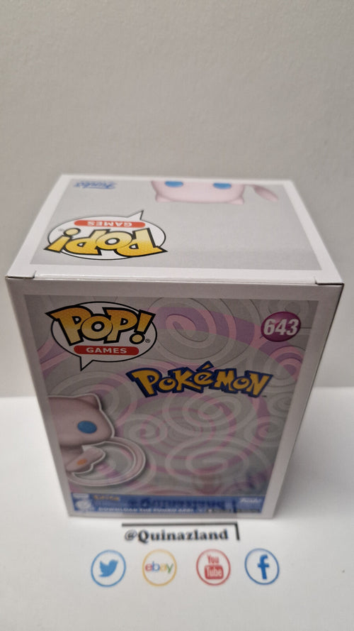 Funko Pop! POKEMON POP Games N° 643 Mew (F27)