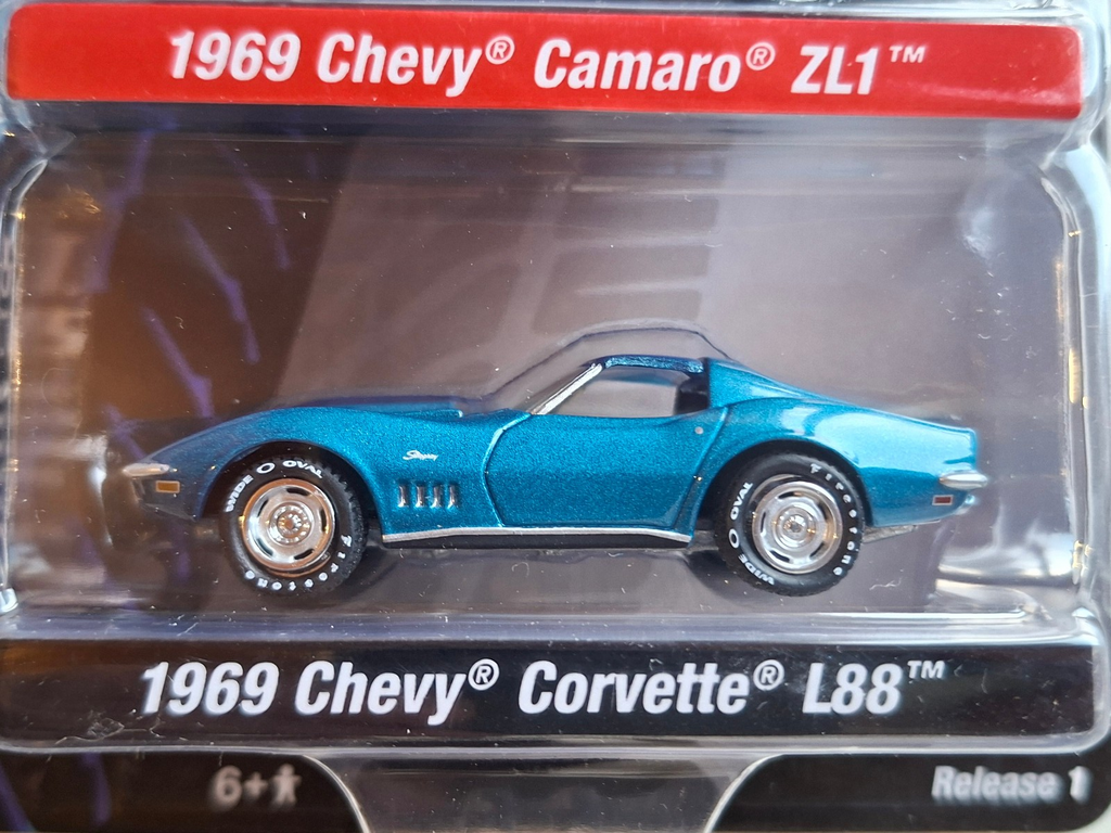 Johnny Lightning Pack F.A.S.T Series Pack Chevrolet Camaro Corvette (NG61)