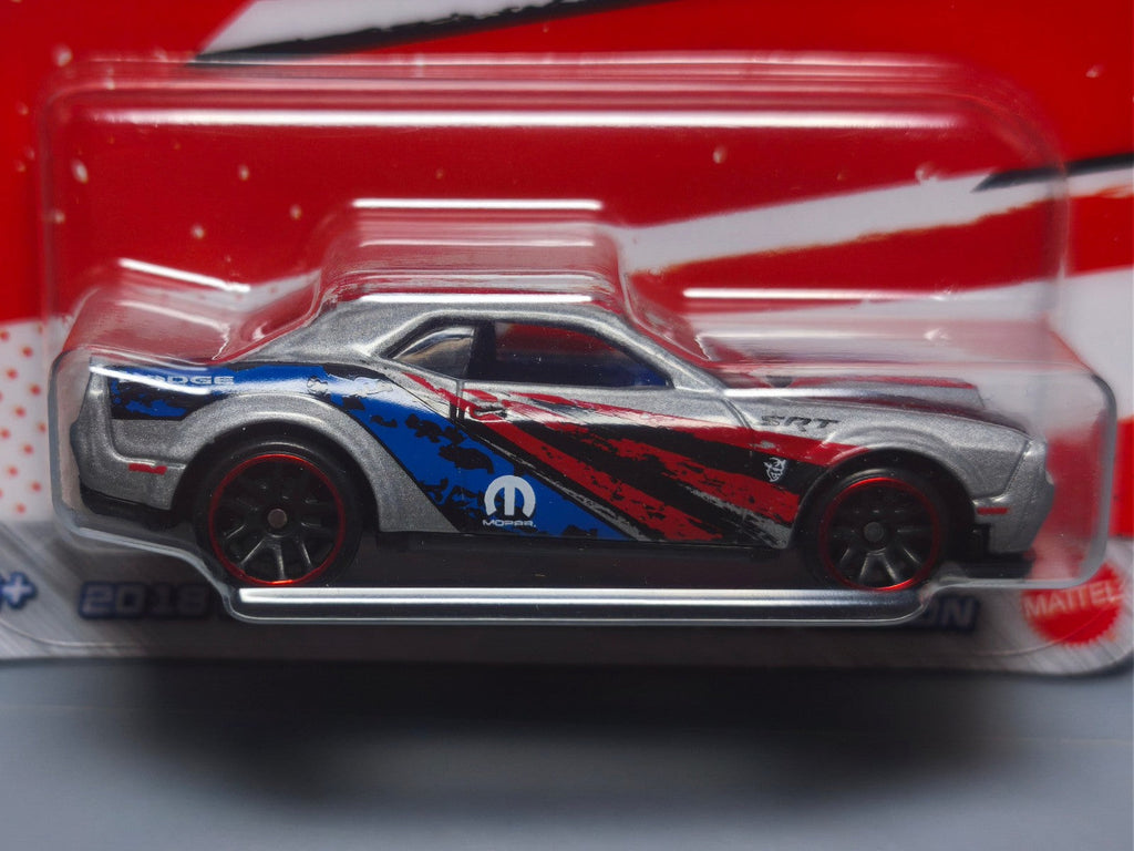 Hot Wheels 2024 STARS & STRIPES 2018 dodge challenger SRT demon  (NP20)