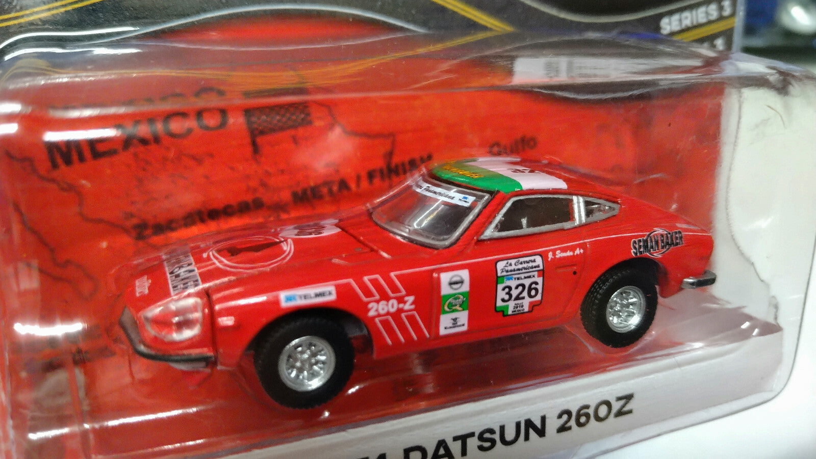 Greenlight La Carrera Panamericana 1974 Datsun 260Z  (NG18)
