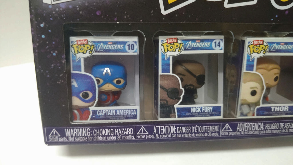 Funko Bitty Pop! 2.5cm Infinity Saga  Pack Captain America Nick Fury Thor (F13)