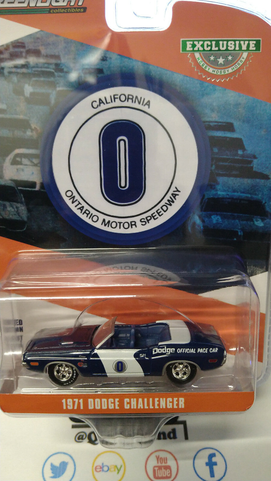 Greenlight Exclusive 1971 Dodge Challenger  (NG08)