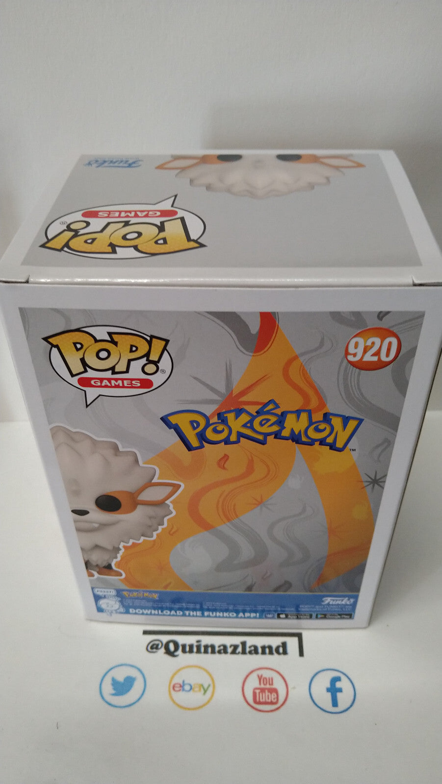 Funko Pop! POKEMON  Games N° 920 Arcanin (F2)