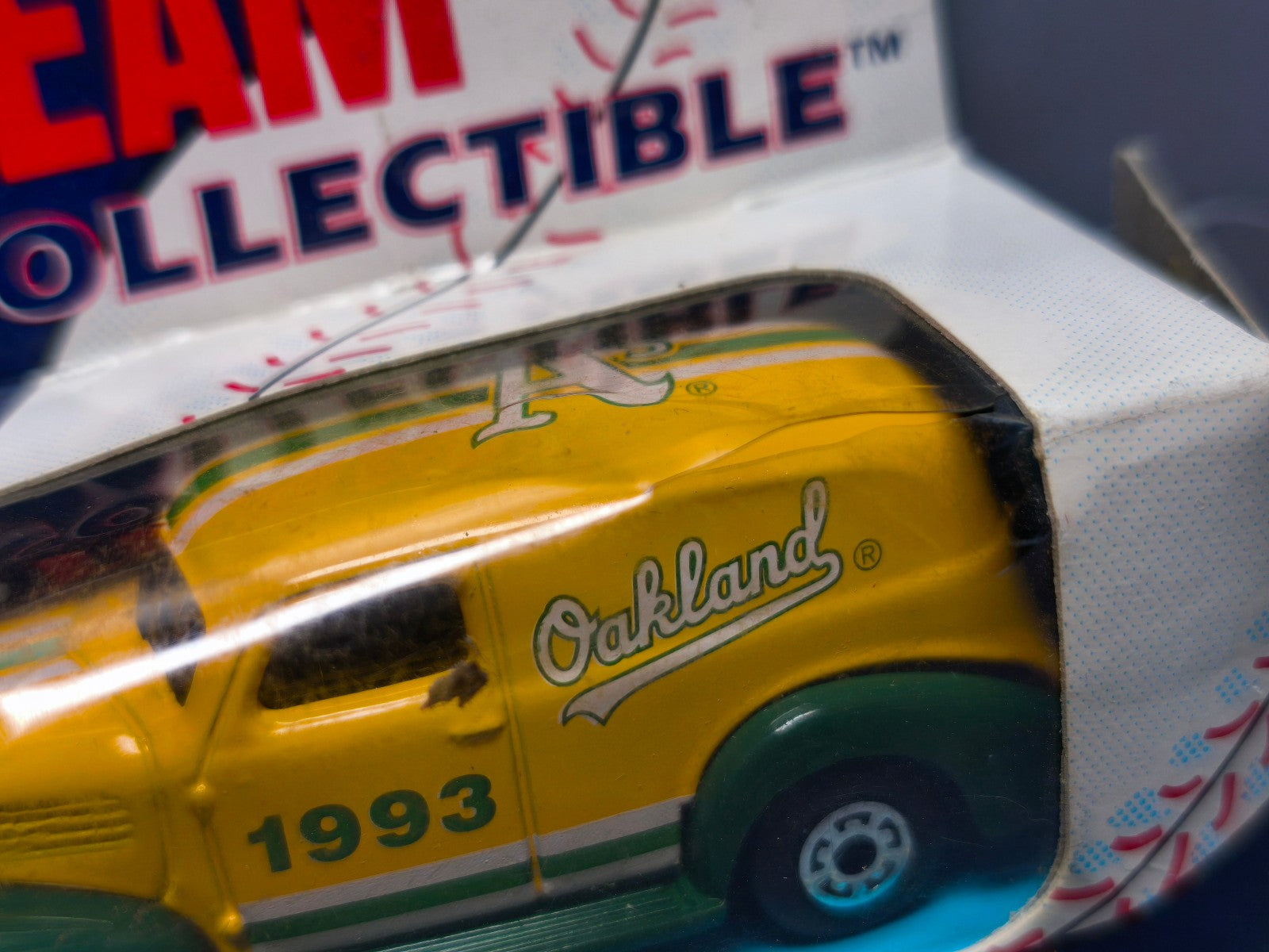 Matchbox Team Collectible 1993 39 chevy sedan Oakland athletics  (NP43)