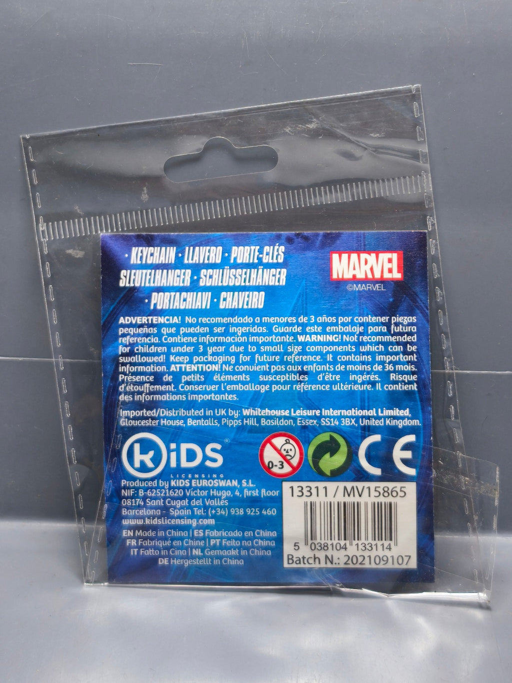 Porte clé silicone Avengers Iron Man (Cart)