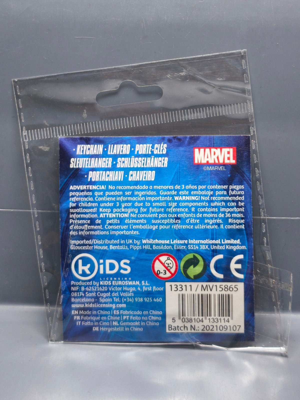 Porte clé silicone Avengers Iron Man (Cart)