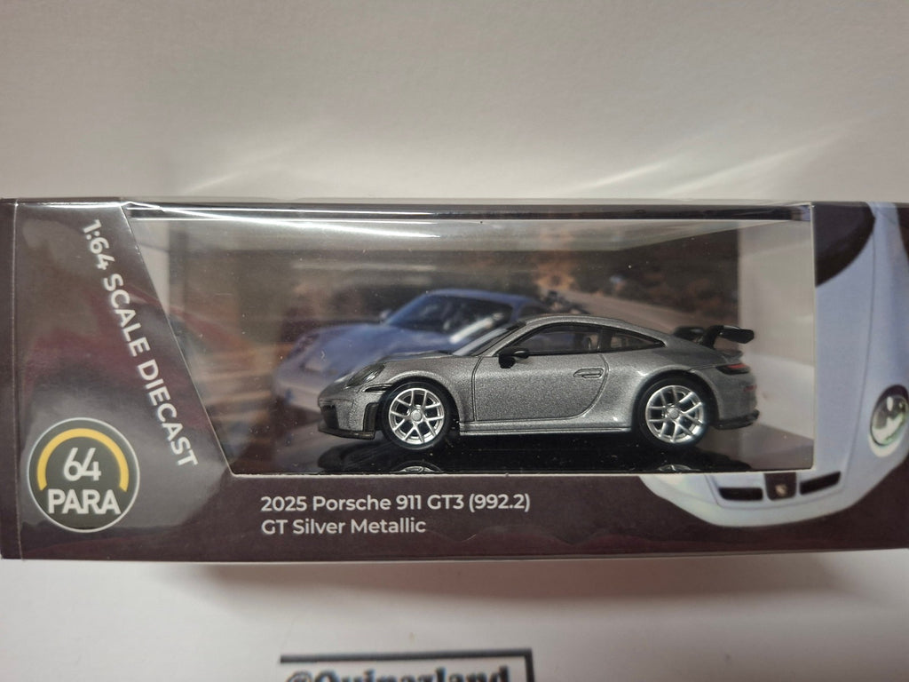 Para64 2025 Porsche 911 GT3 (992.2), GT silver metal   (NP16)