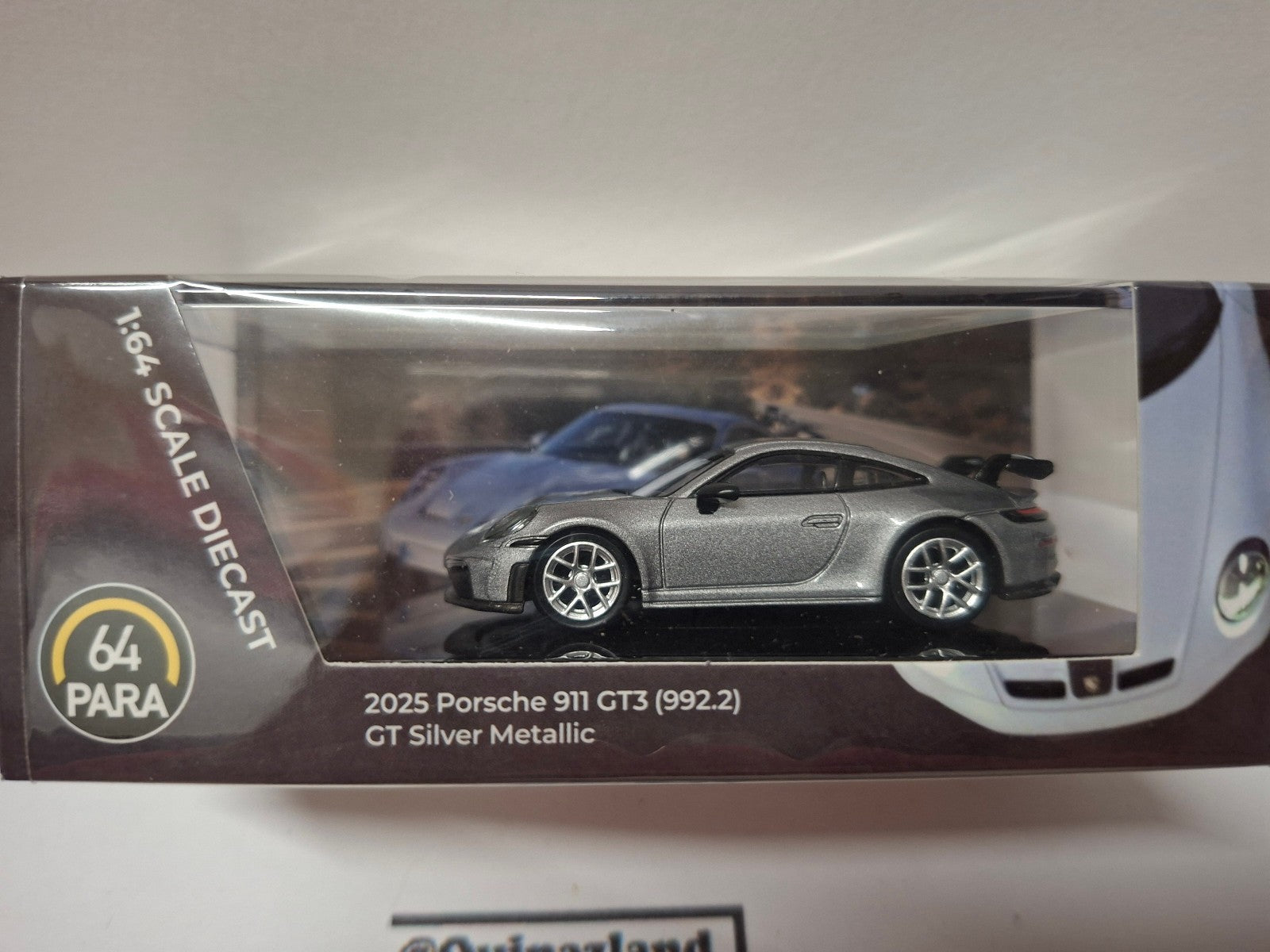 Para64 2025 Porsche 911 GT3 (992.2), GT silver metal   (NP16)