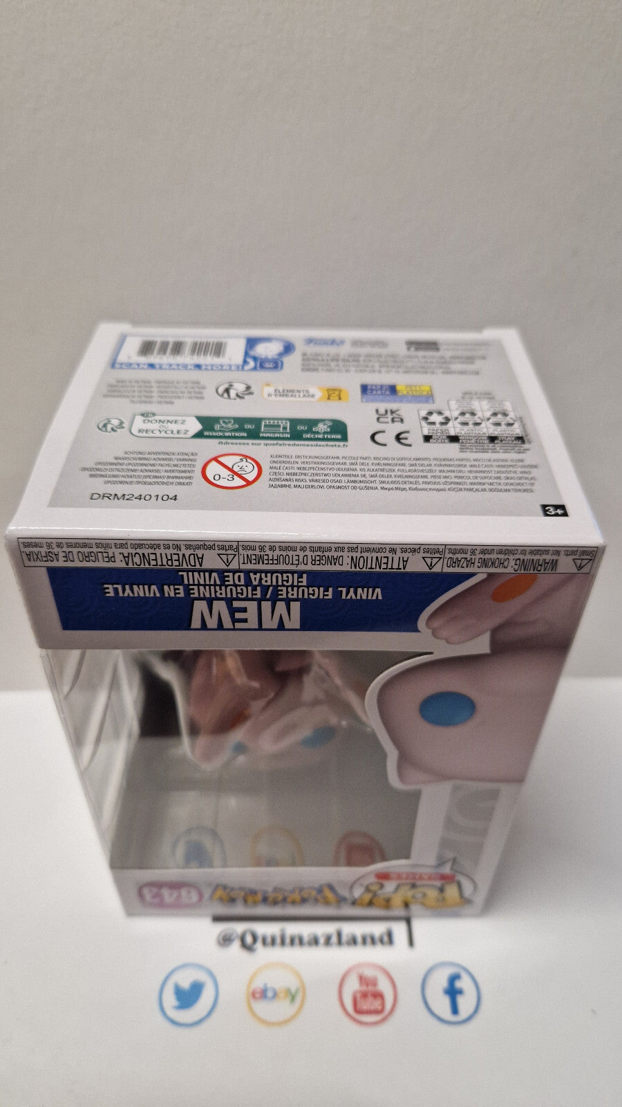 Funko Pop! POKEMON POP Games N° 643 Mew (F27)