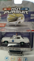 Greenlight Hot Pursuit 1974 AMC Matador  Chase Green Wheels (NG03)