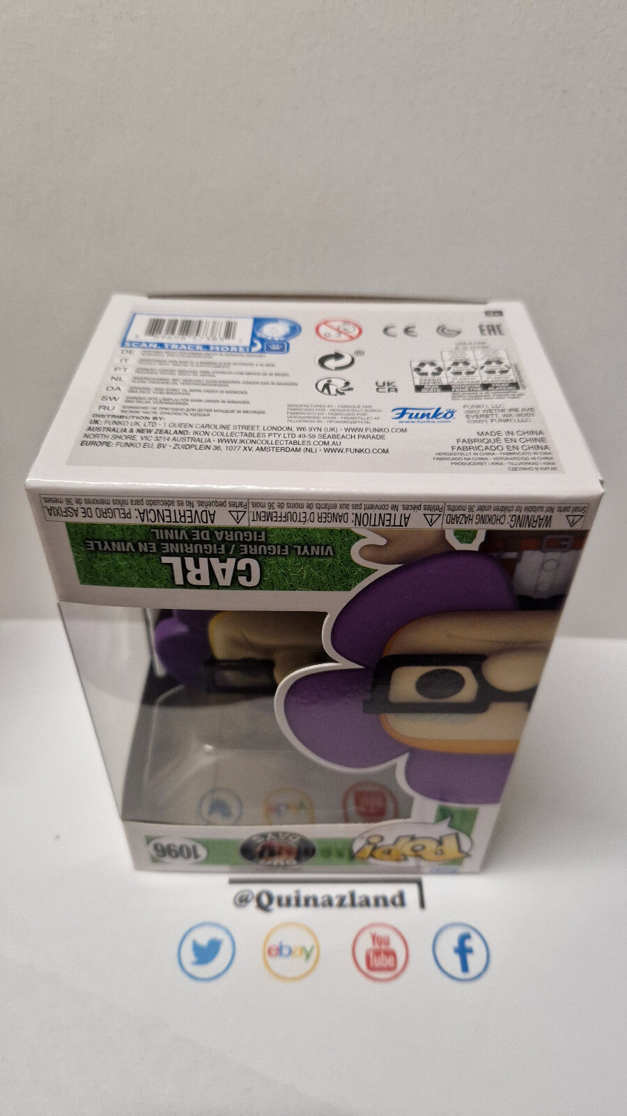Funko Pop! Disney Pixar DUG DAYS #1096 Carl  (F34)