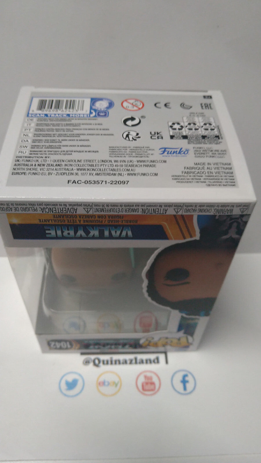 Funko Pop! THOR 2022 #1042 Valkyrie (F36)