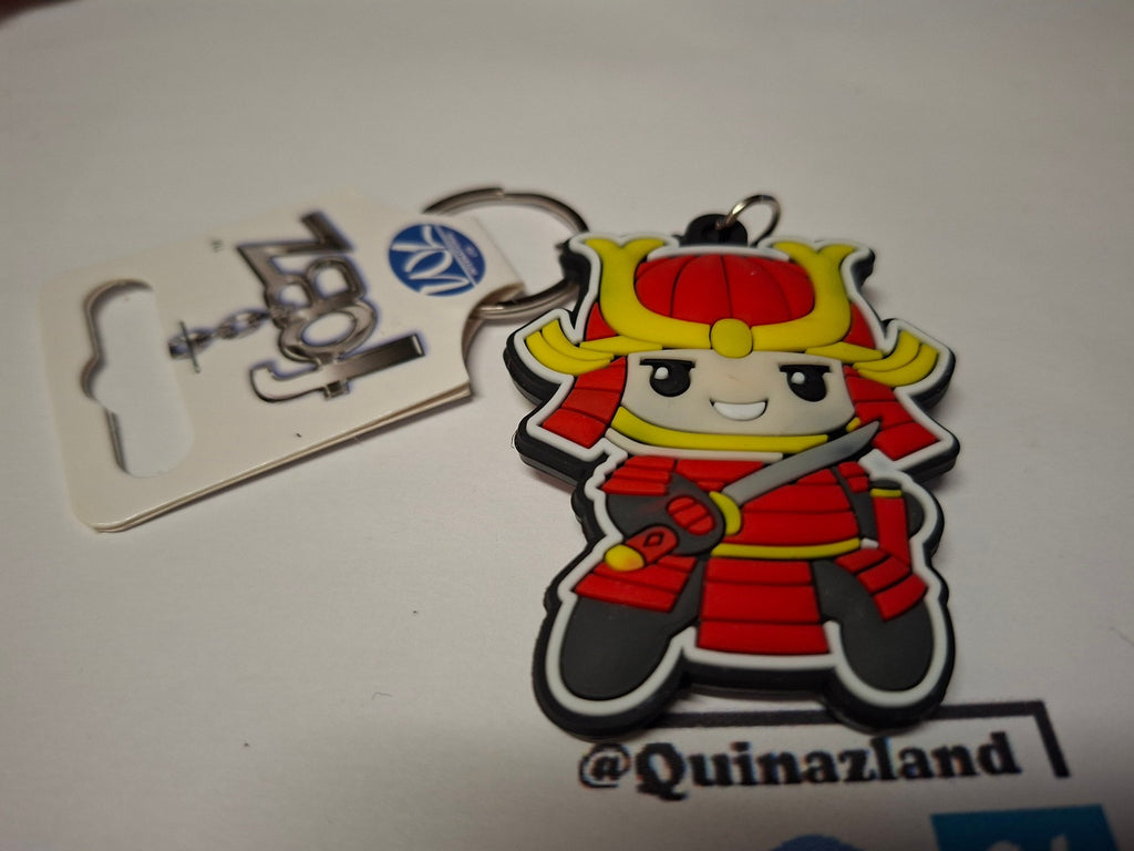 FOBZ Porte clés samurai rouge   (CB)