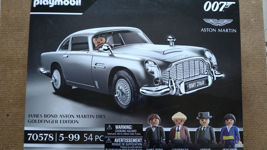 Playmobil 70578 James Bond Aston Martin DB5 Edition Goldfinger