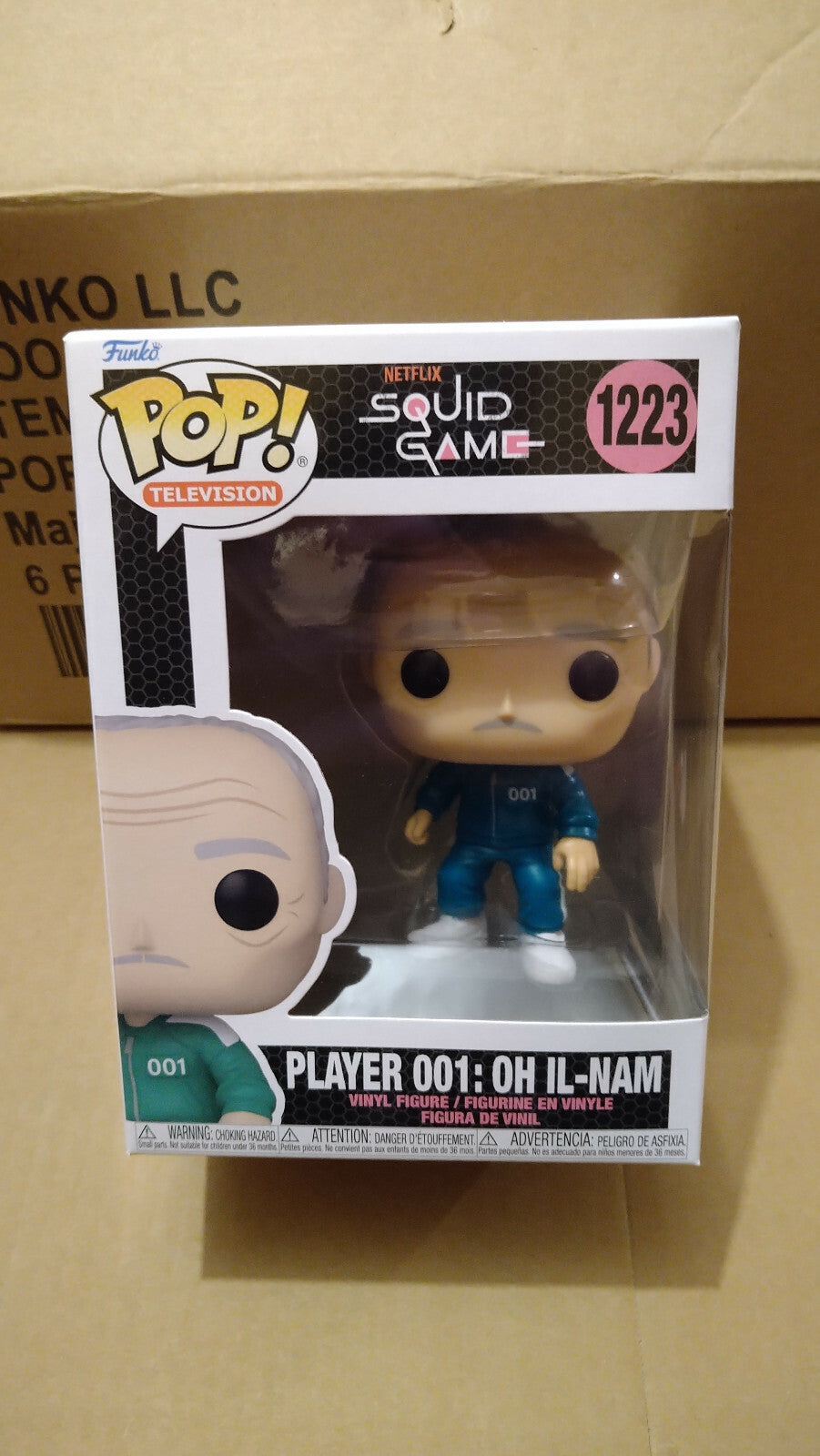 Funko Pop! SQUID GAME 1223 Il-nam 001 (F22)