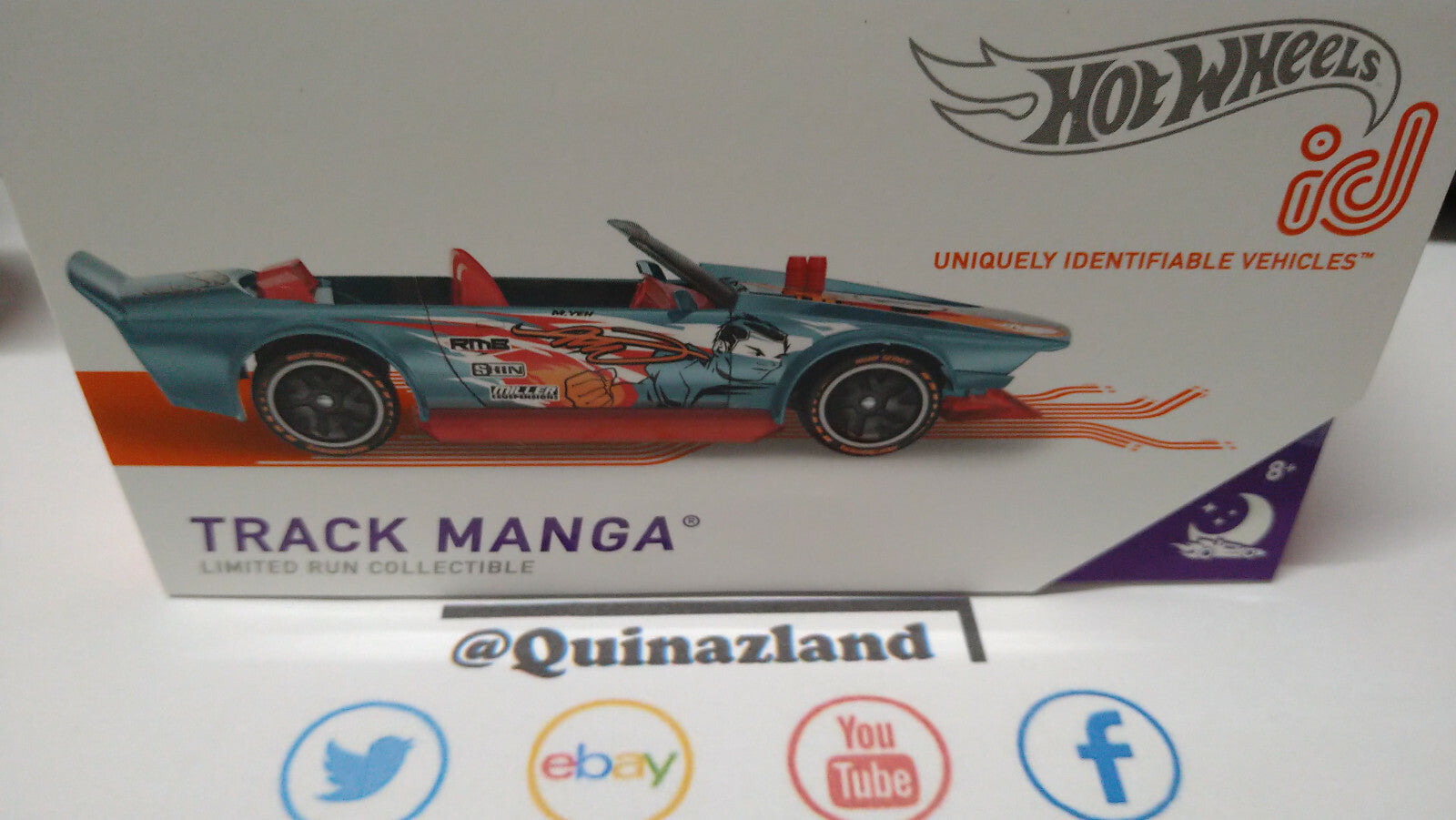 Hot Wheels ID Track Manga  (NG53)