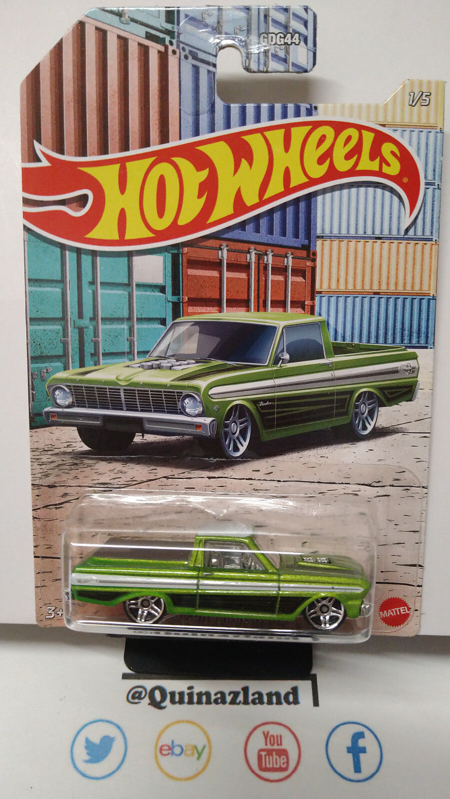 Hot Wheels Série pick-ups 64 Ford ranchero     (NP31)