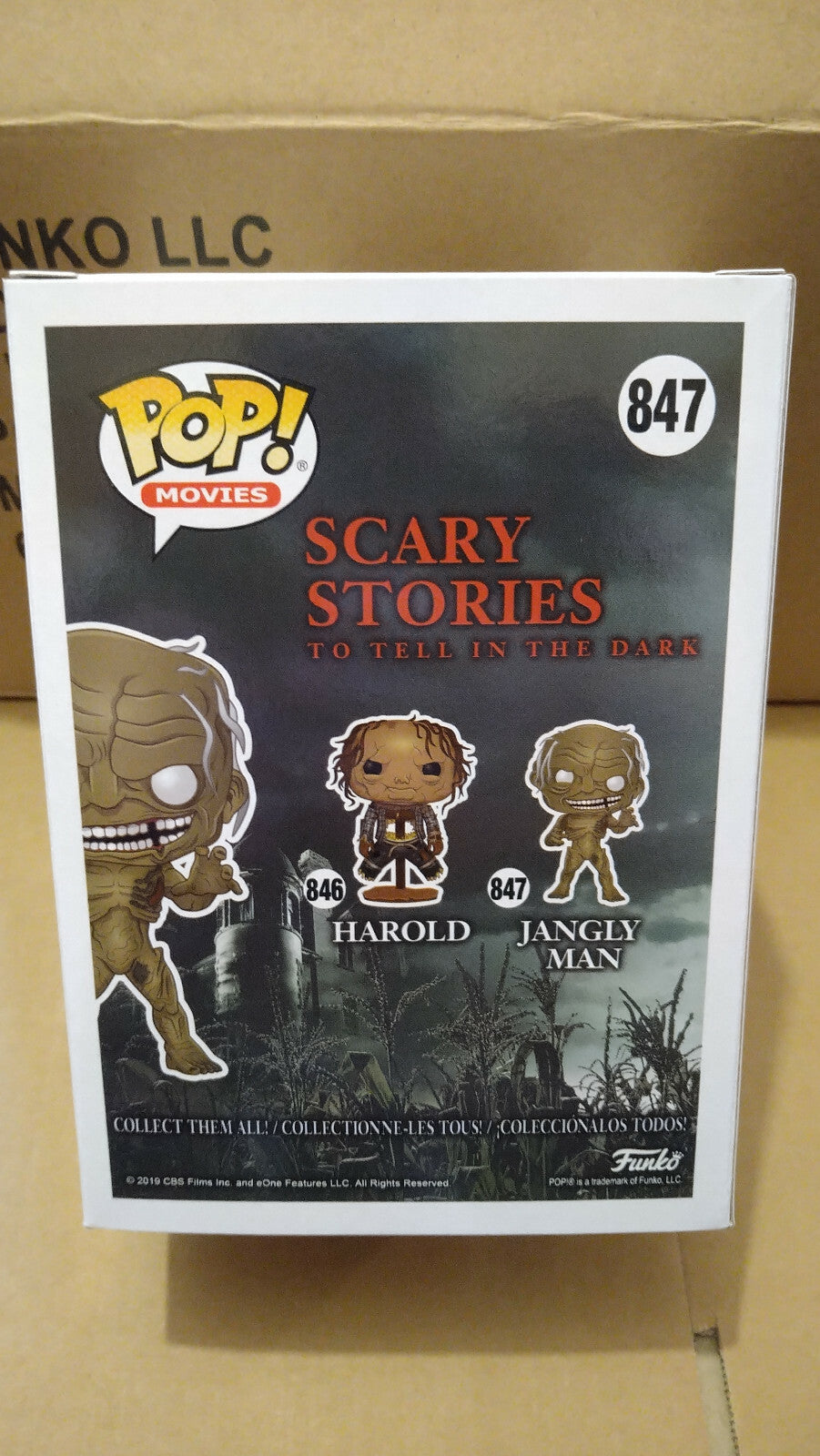 Funko Pop! Scary Stories 847 Jangly Man   (F45)