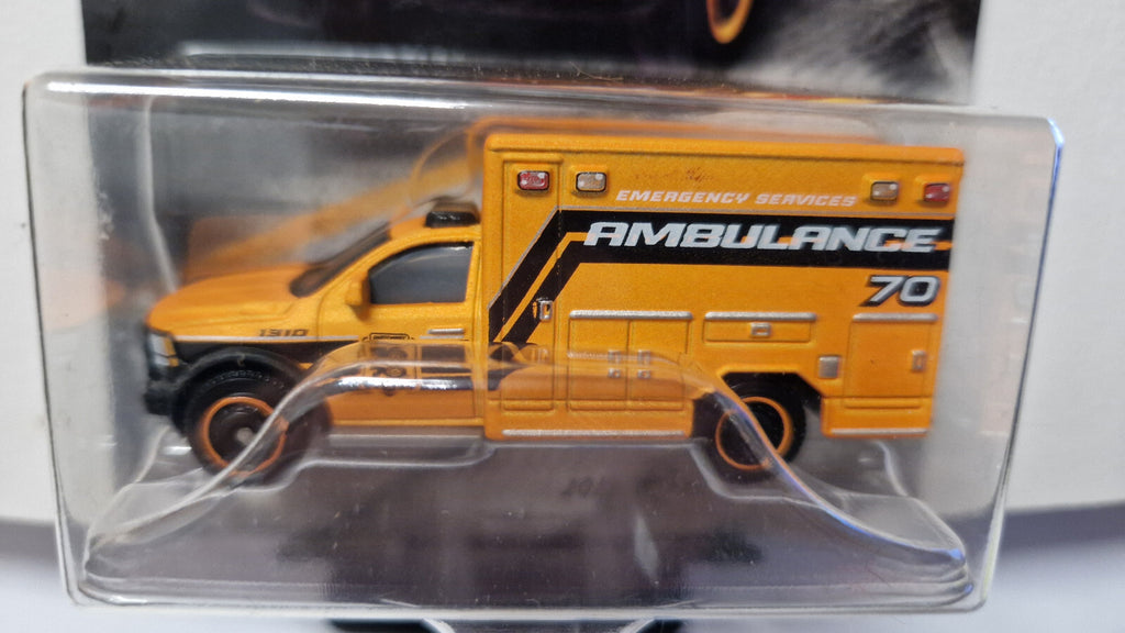 Matchbox 2023 Moving parts 70 years special edition  2019 ram ambulance   (NP24)