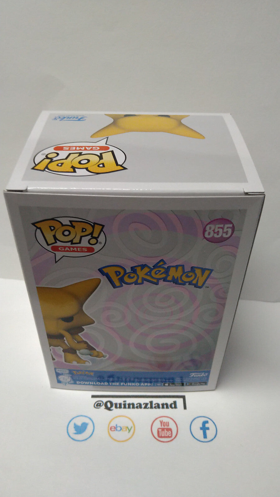 Funko Pop! POKEMON POP Games N° 85 Alakazam (F19)