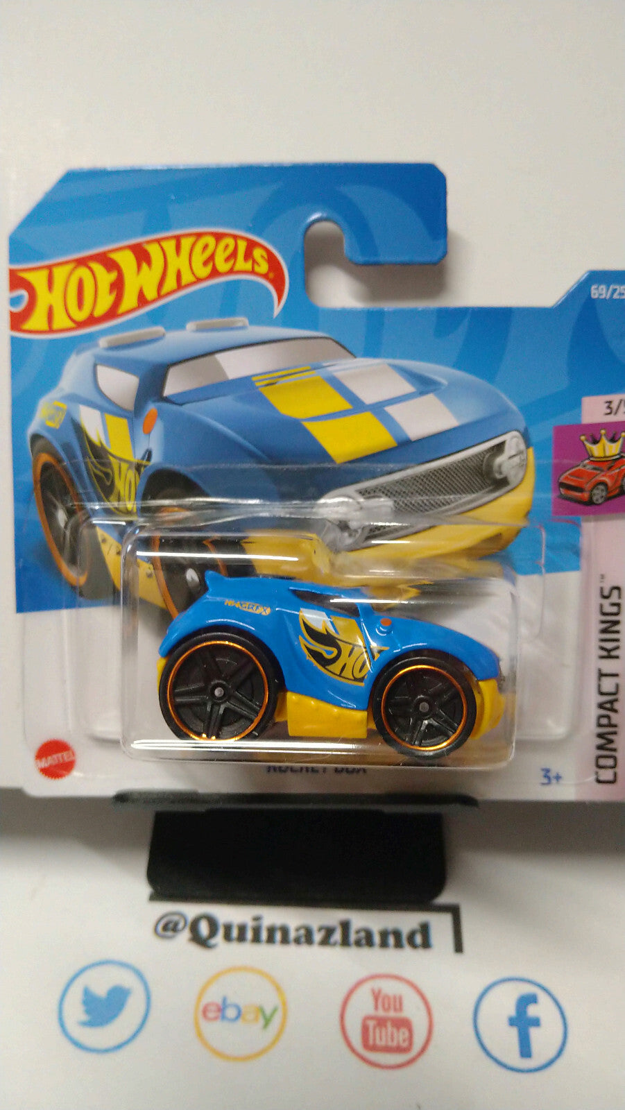 Hot Wheels Rocket box 2022-069 (CP16)