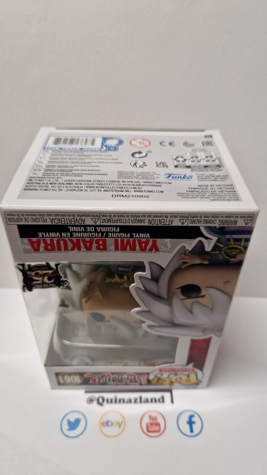 Funko Pop! YU-GI-OH 1061 Yami Bakura (F41)