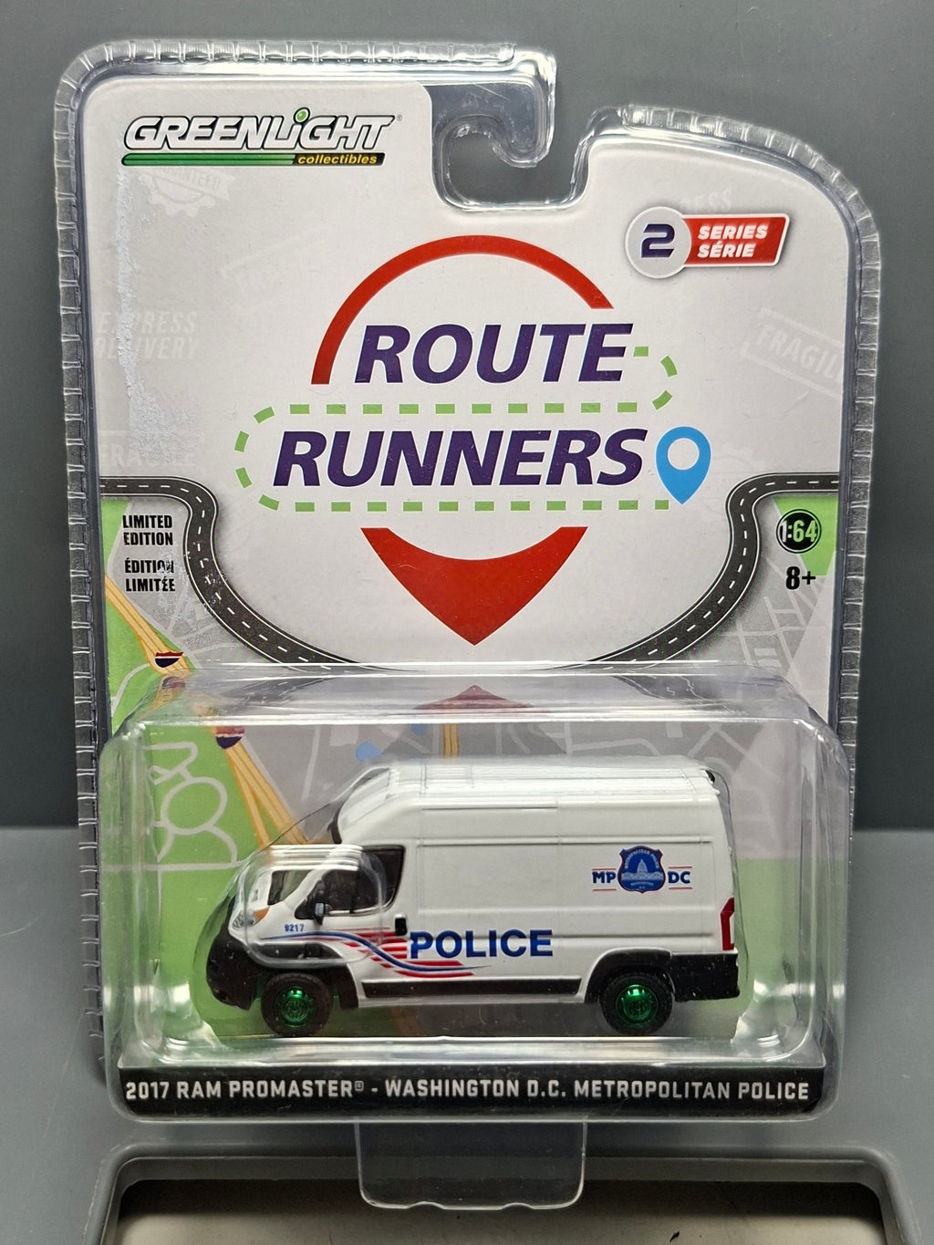 Greenlight Route runners 2017 RAM promaster  Chase (NG46)