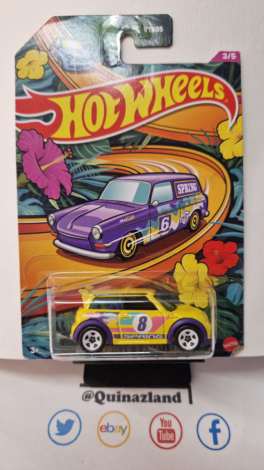Hot Wheels 2024 spring  Mini cooper S challenger     (CP14)
