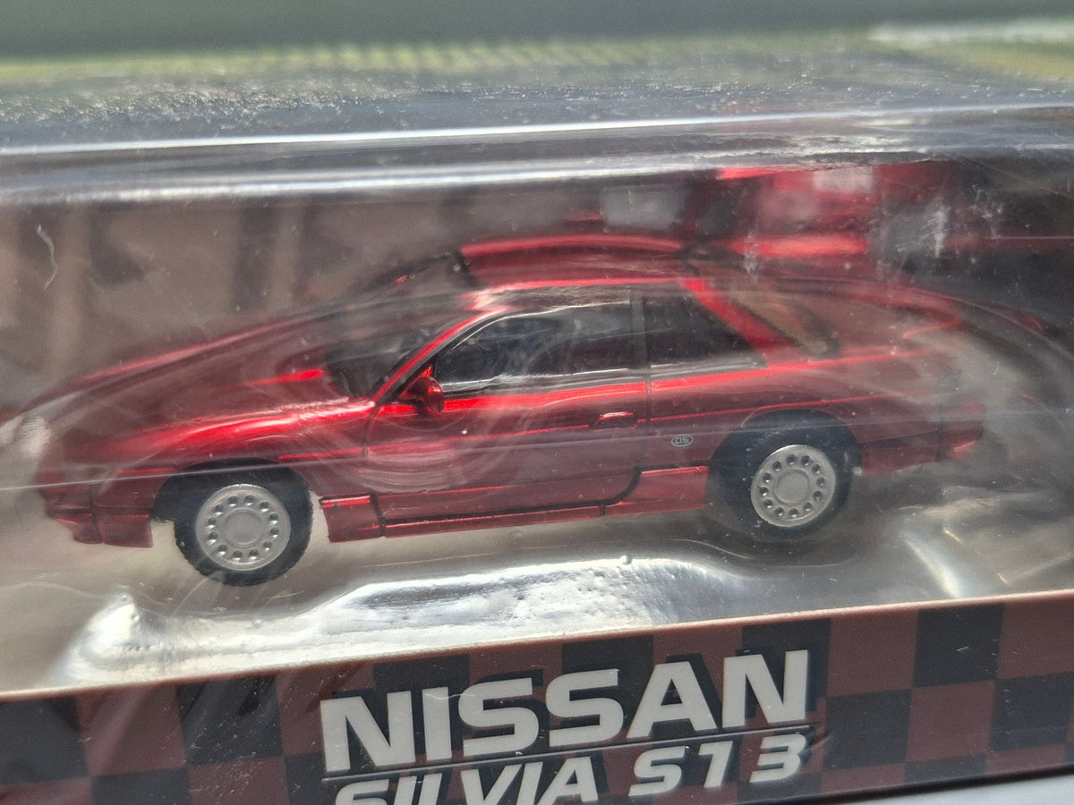 BM Creation 1/64 Nissan Silvia S13, metallic red (CP20)