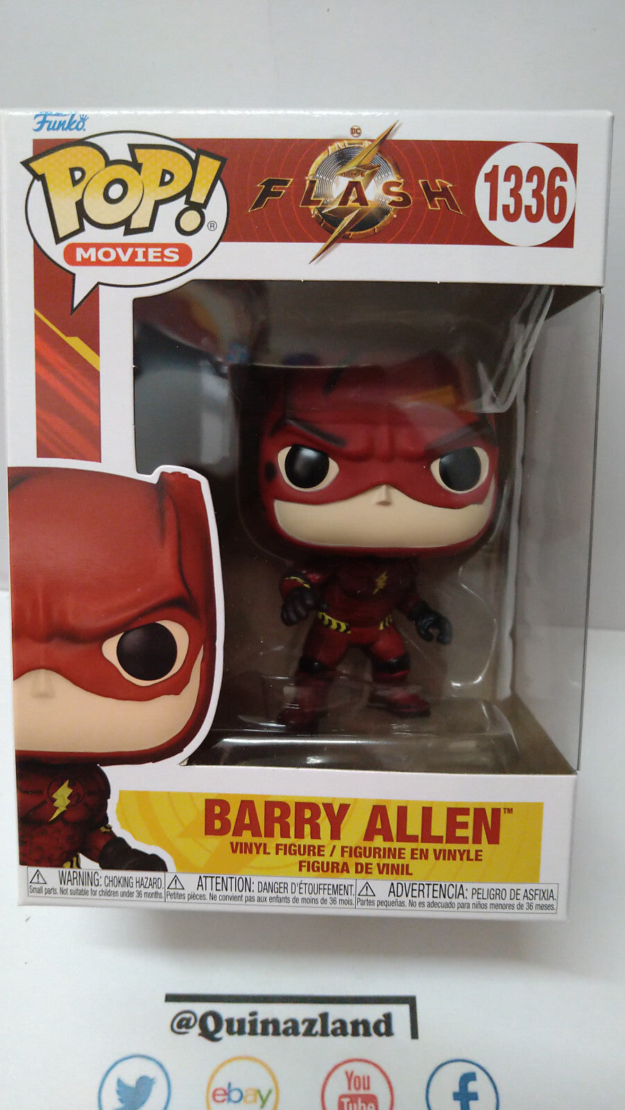 Funko Pop! FLASH MOVIE N° 1336 Barry Allen (FU18)