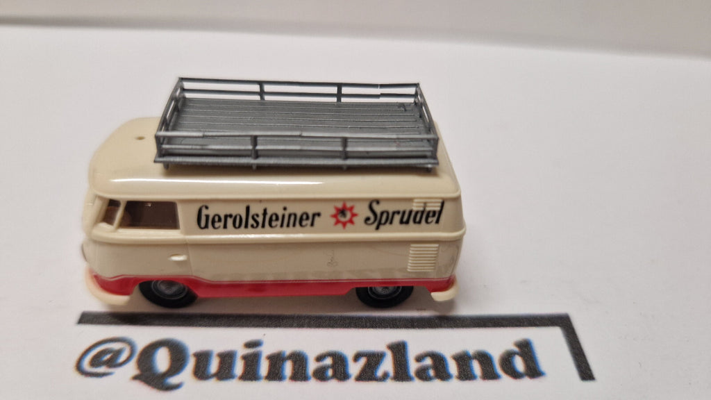 Brekina 1/87 Volkswagen T1 gerolsteiner sprudel  ⚠️ manque panneau public  (A05)