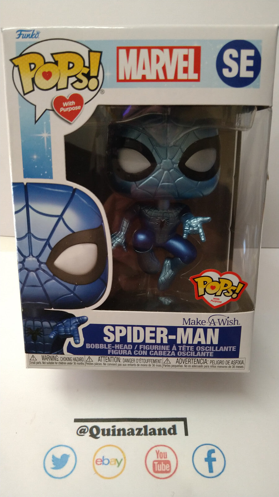 Funko Pop! Marvel MAKE A WISH Spider-Man 'MT' SE (FU18)