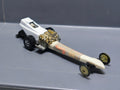 Hot Wheels 1971 Redline Snake I Rail Dragster version roues claires (A27)