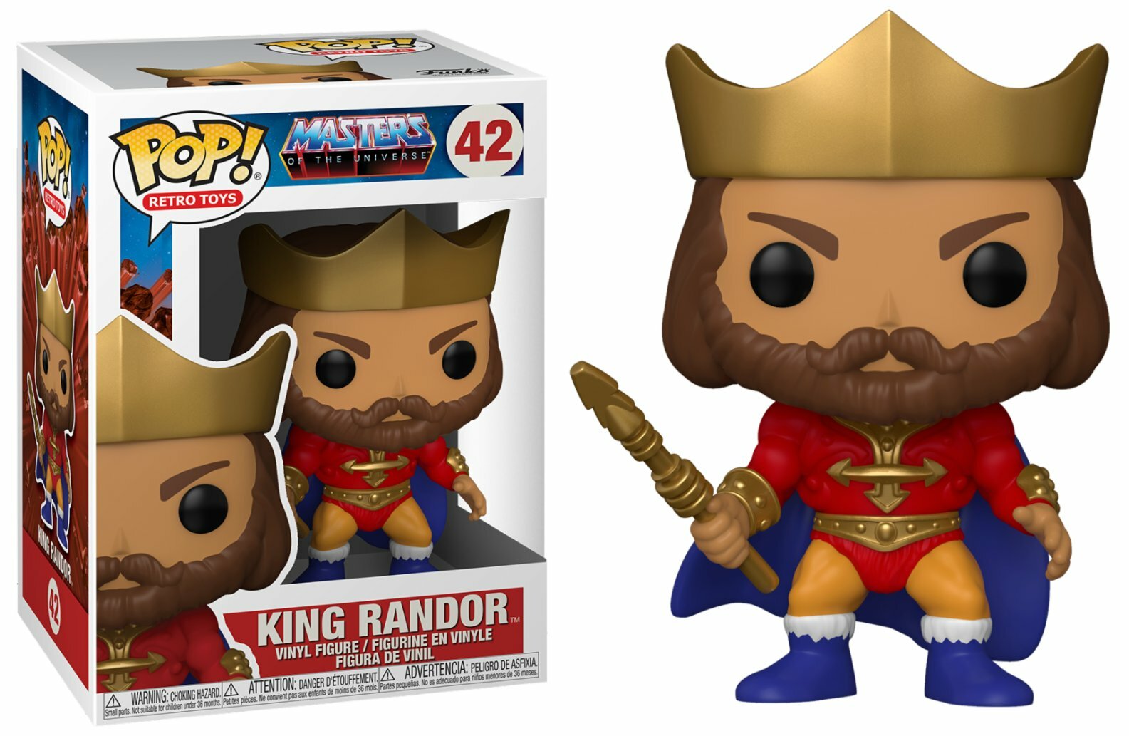 Funko Pop! M.O.T.U. 42 King Randor  (F32)