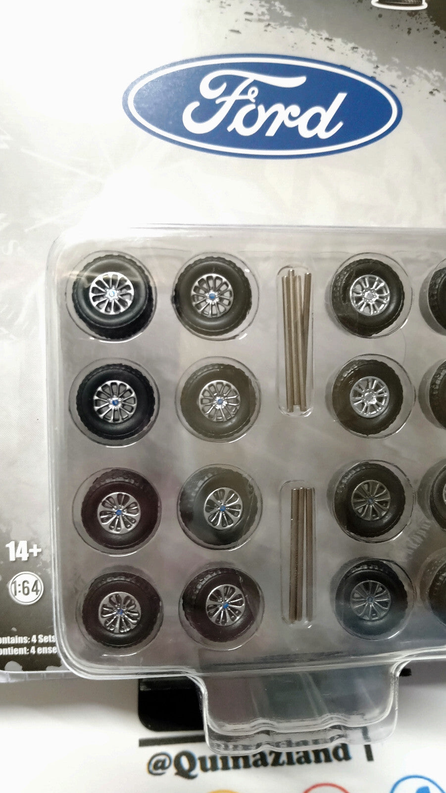 Greenlight  Wheel & Tires Packs Ford Thirteenth Generation set de jantes (NG04)