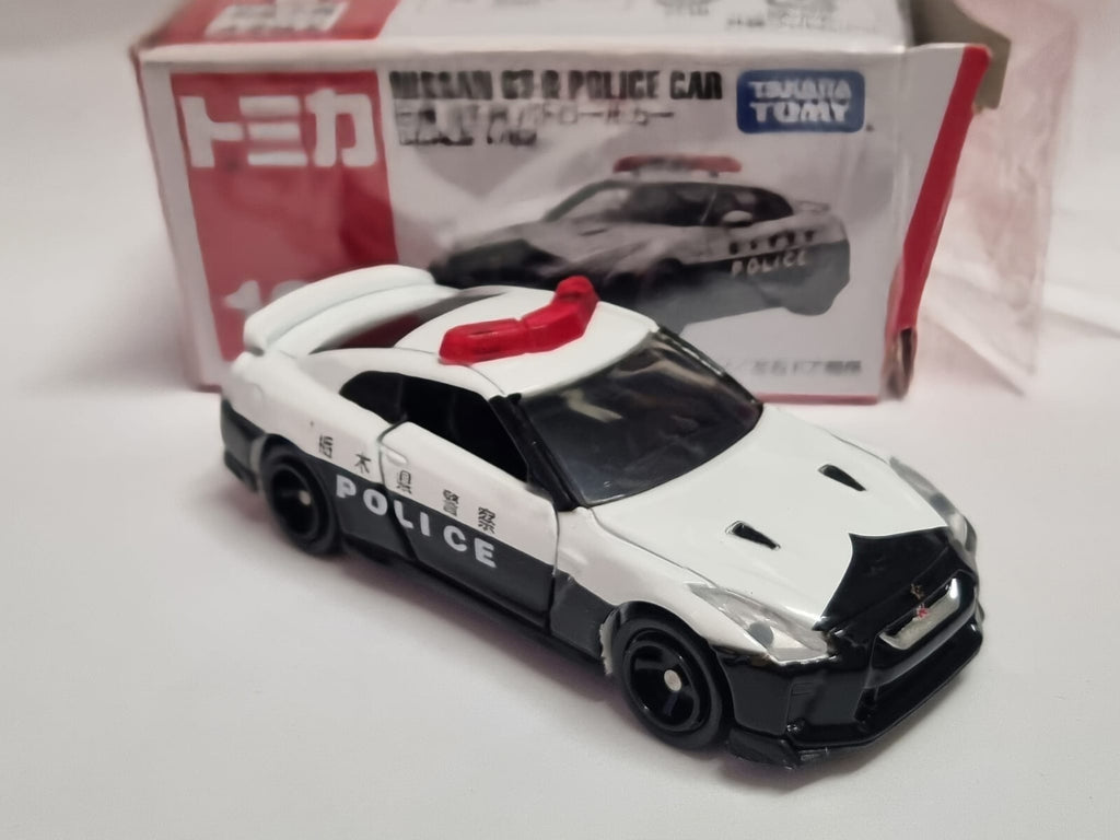 Tomica 2018 regular Nissan gt-r police car 1/62 (CP08)