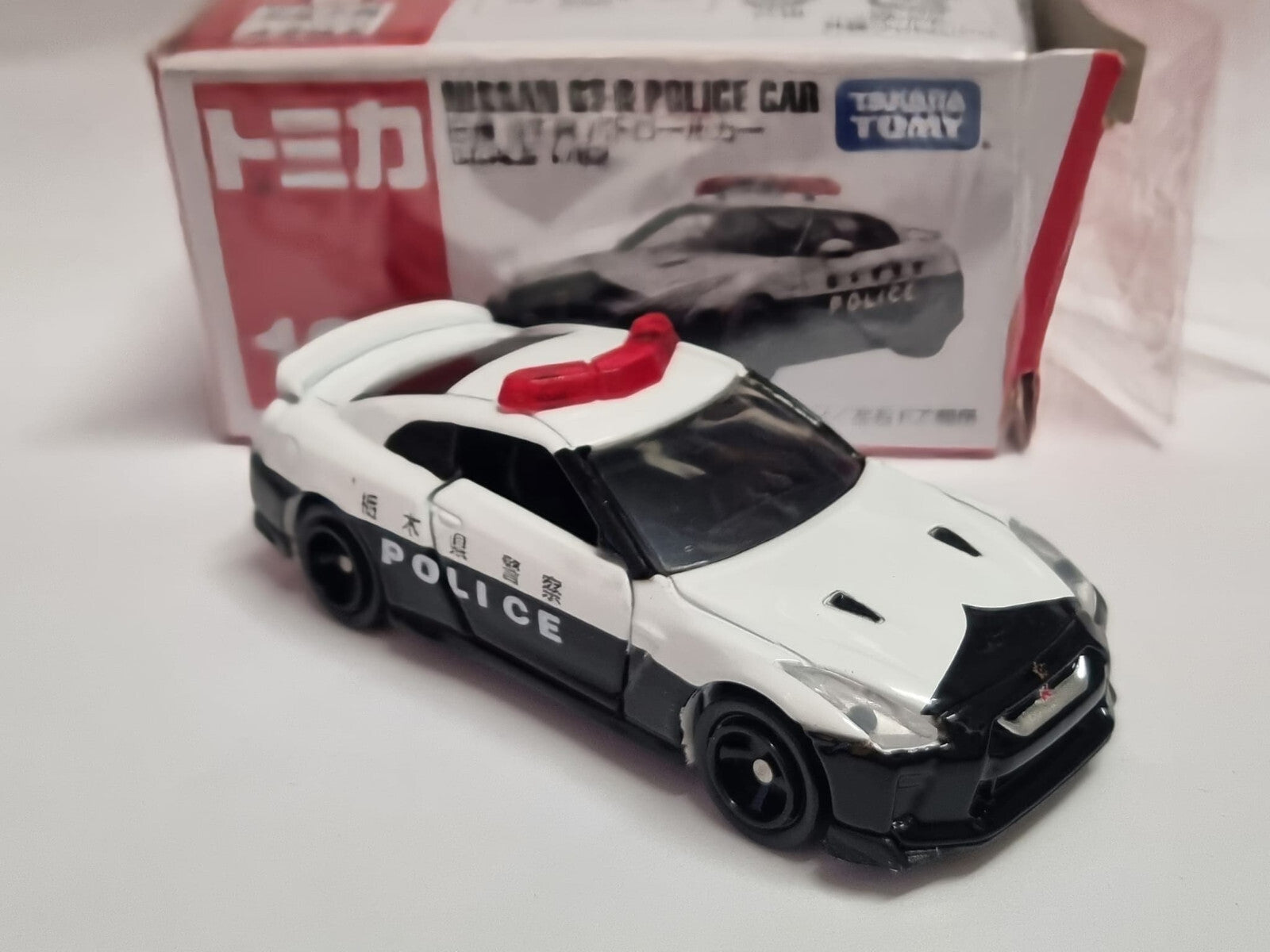 Tomica 2018 regular Nissan gt-r police car 1/62 (CP08)